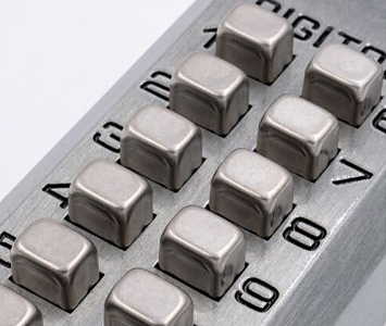 Digital door lock keypad