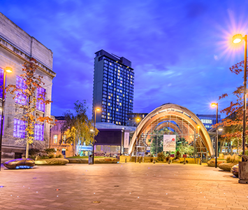 The Winter Gardens in Sheffield - a hugely popular attraction with residents
