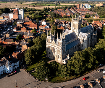 Selby Abbey - a popular destination with local residents