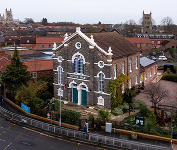 The iconic Selby Town Hall
